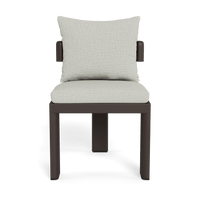 Victoria Aluminum Armless Dining Chair