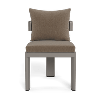 Victoria Aluminum Armless Dining Chair