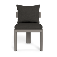 Victoria Aluminum Armless Dining Chair