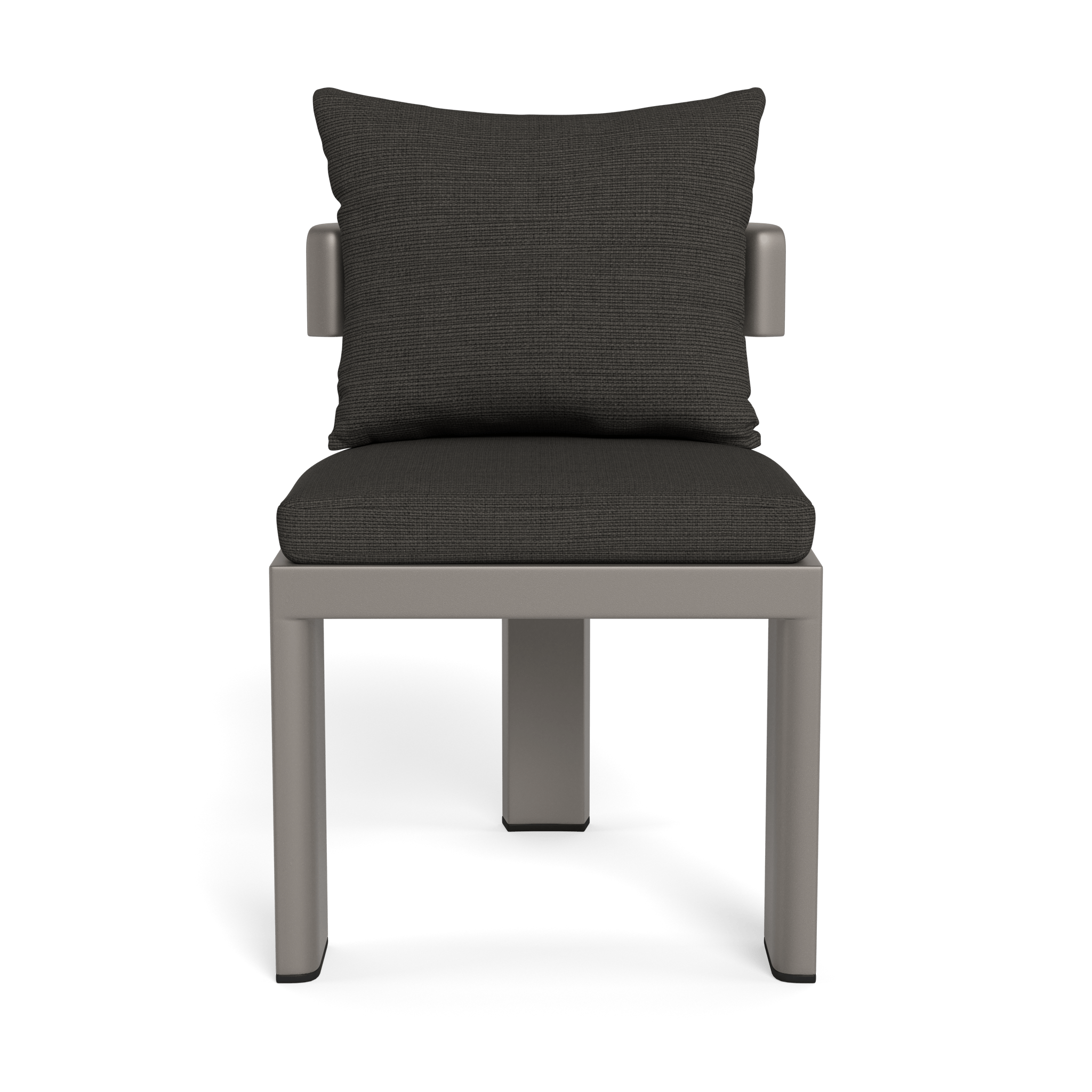 Victoria Aluminum Armless Dining Chair