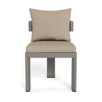 Victoria Aluminum Armless Dining Chair