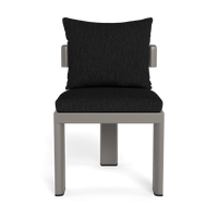 Victoria Aluminum Armless Dining Chair