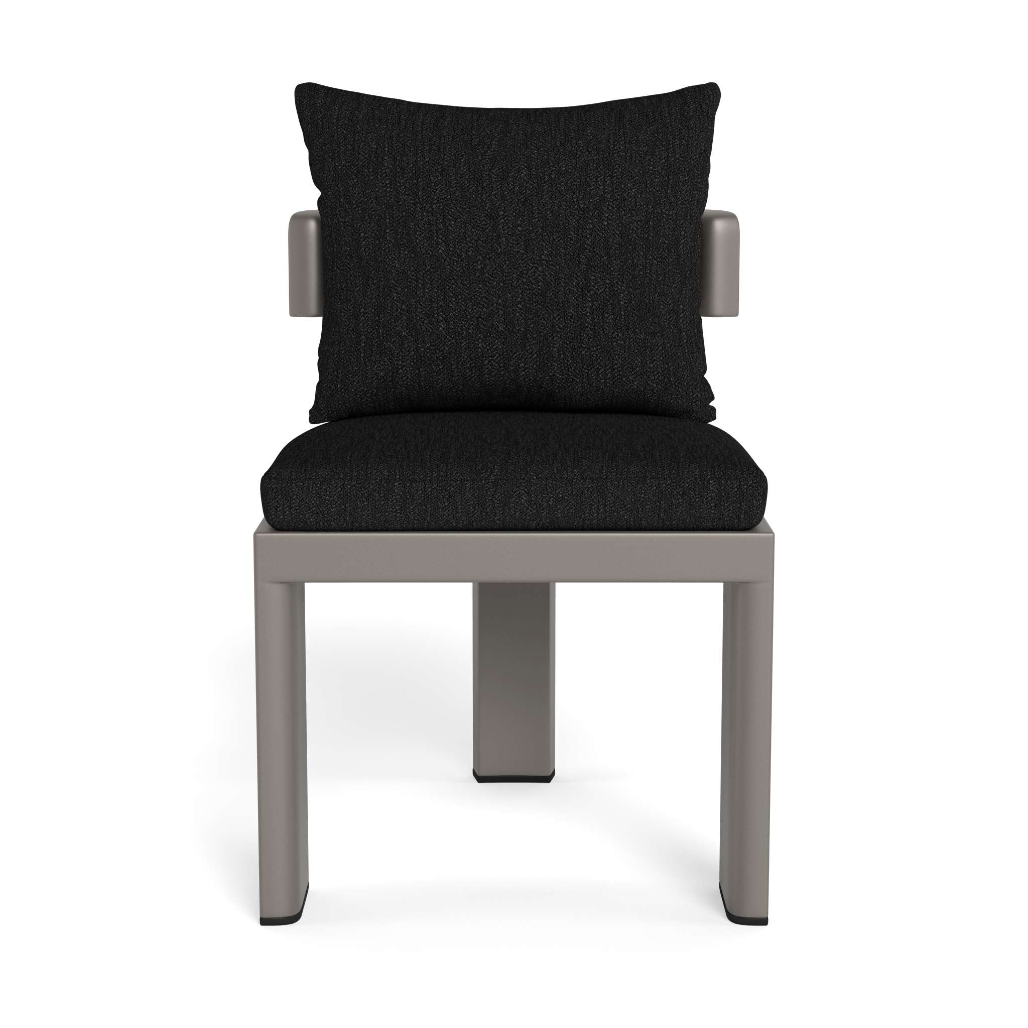 Victoria Aluminum Armless Dining Chair