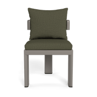 Victoria Aluminum Armless Dining Chair