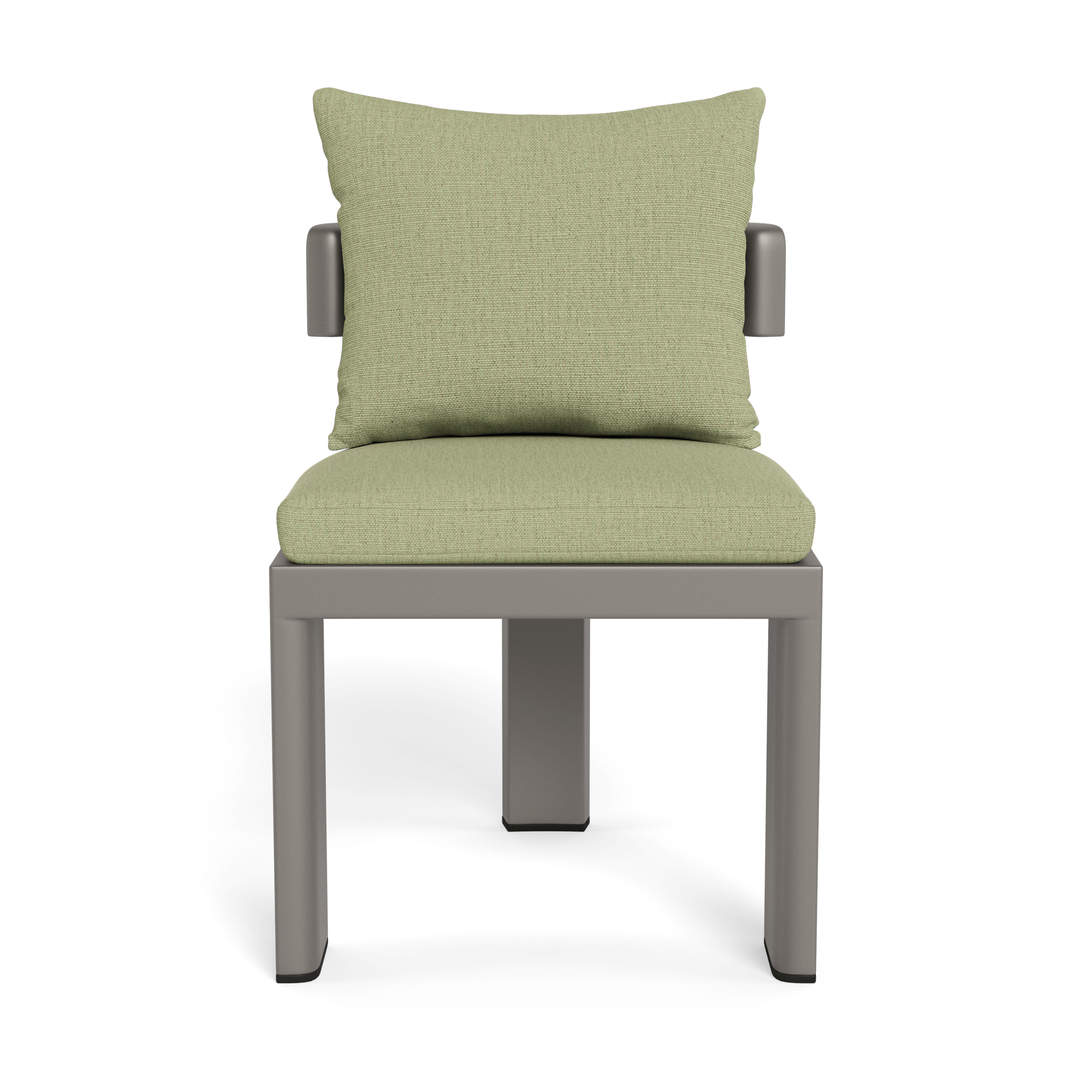 Victoria Aluminum Armless Dining Chair