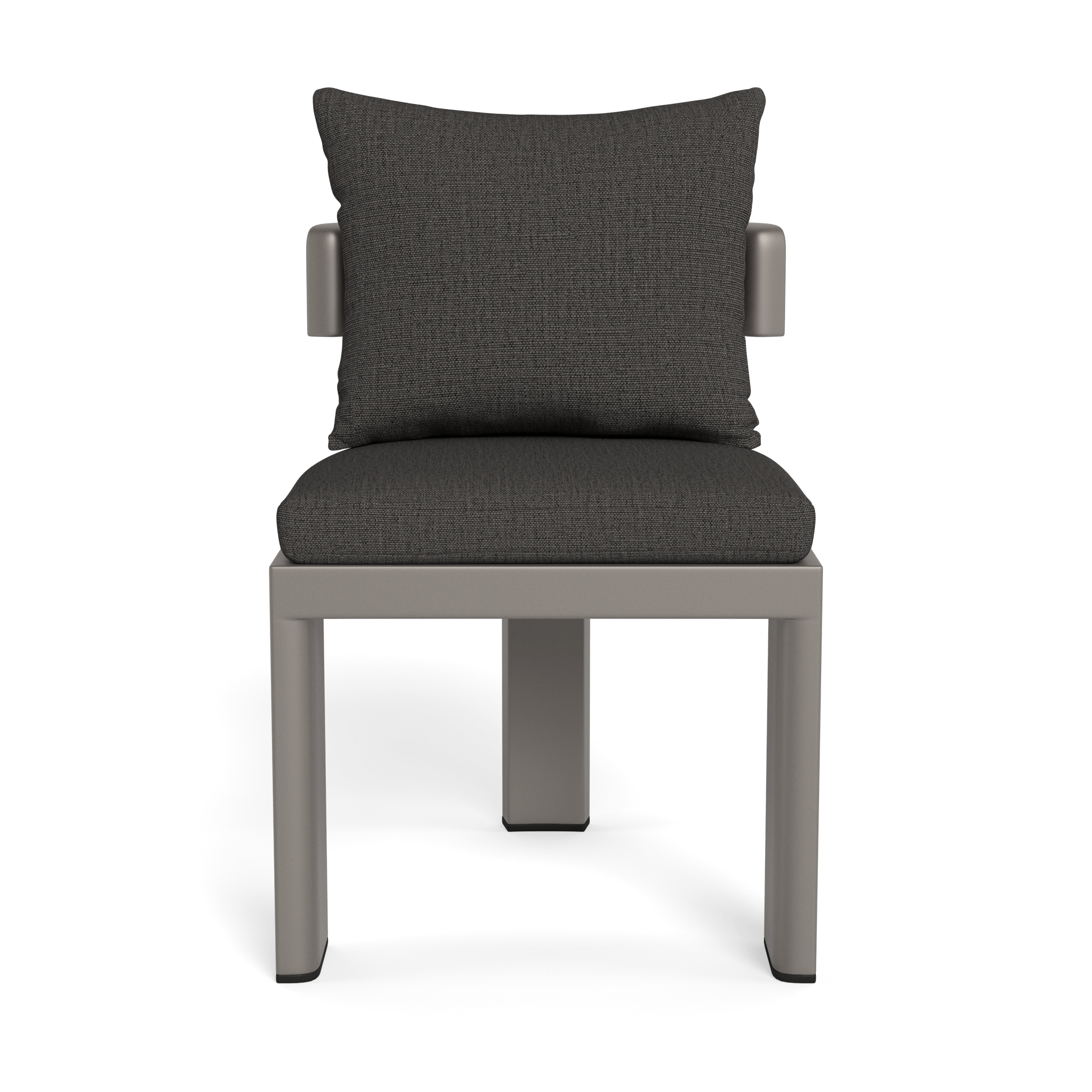 Victoria Aluminum Armless Dining Chair