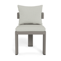 Victoria Aluminum Armless Dining Chair