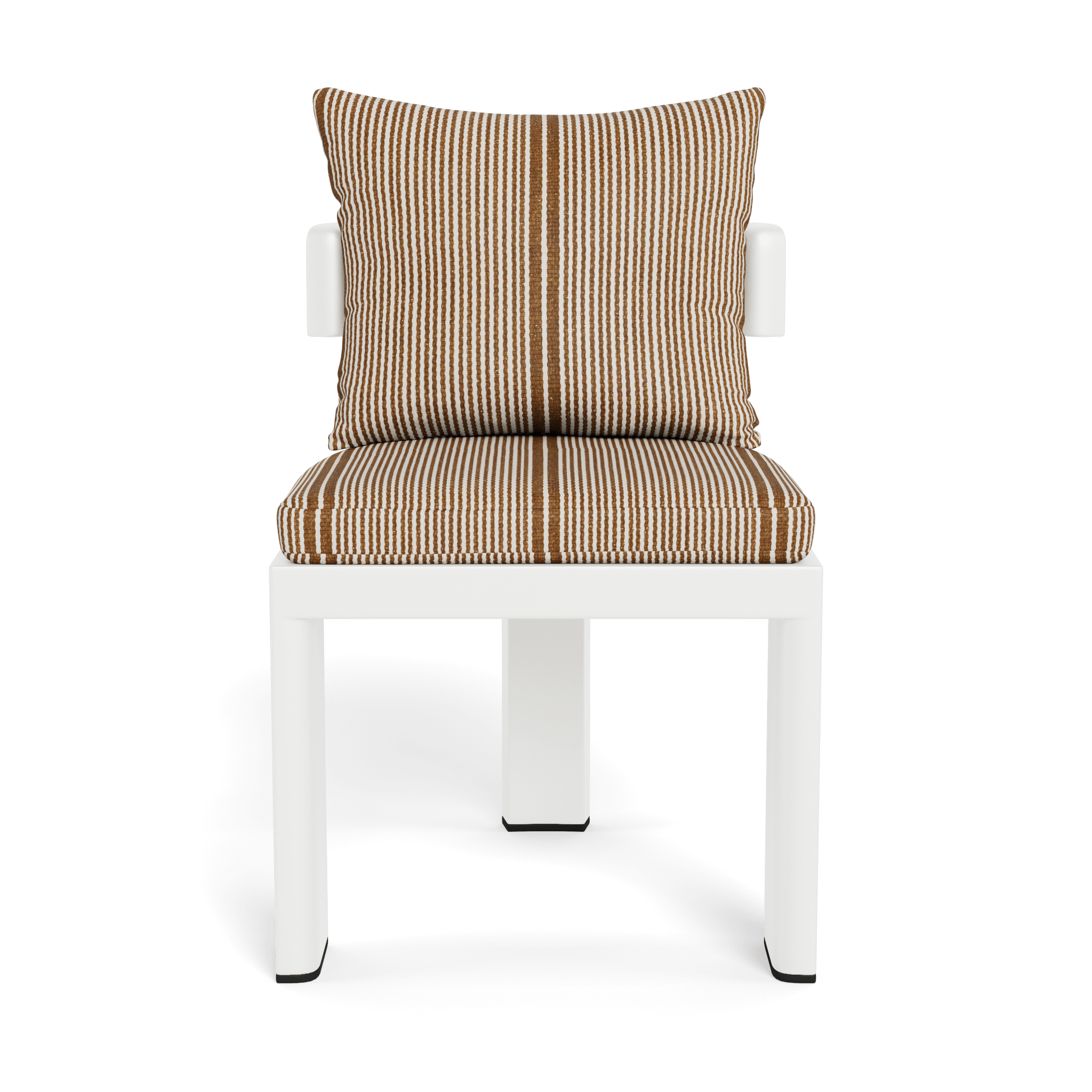 Victoria Aluminum Armless Dining Chair