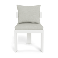 Victoria Aluminum Armless Dining Chair