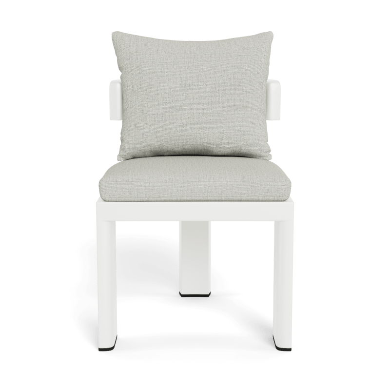 Victoria Aluminum Armless Dining Chair