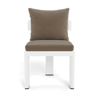 Victoria Aluminum Armless Dining Chair