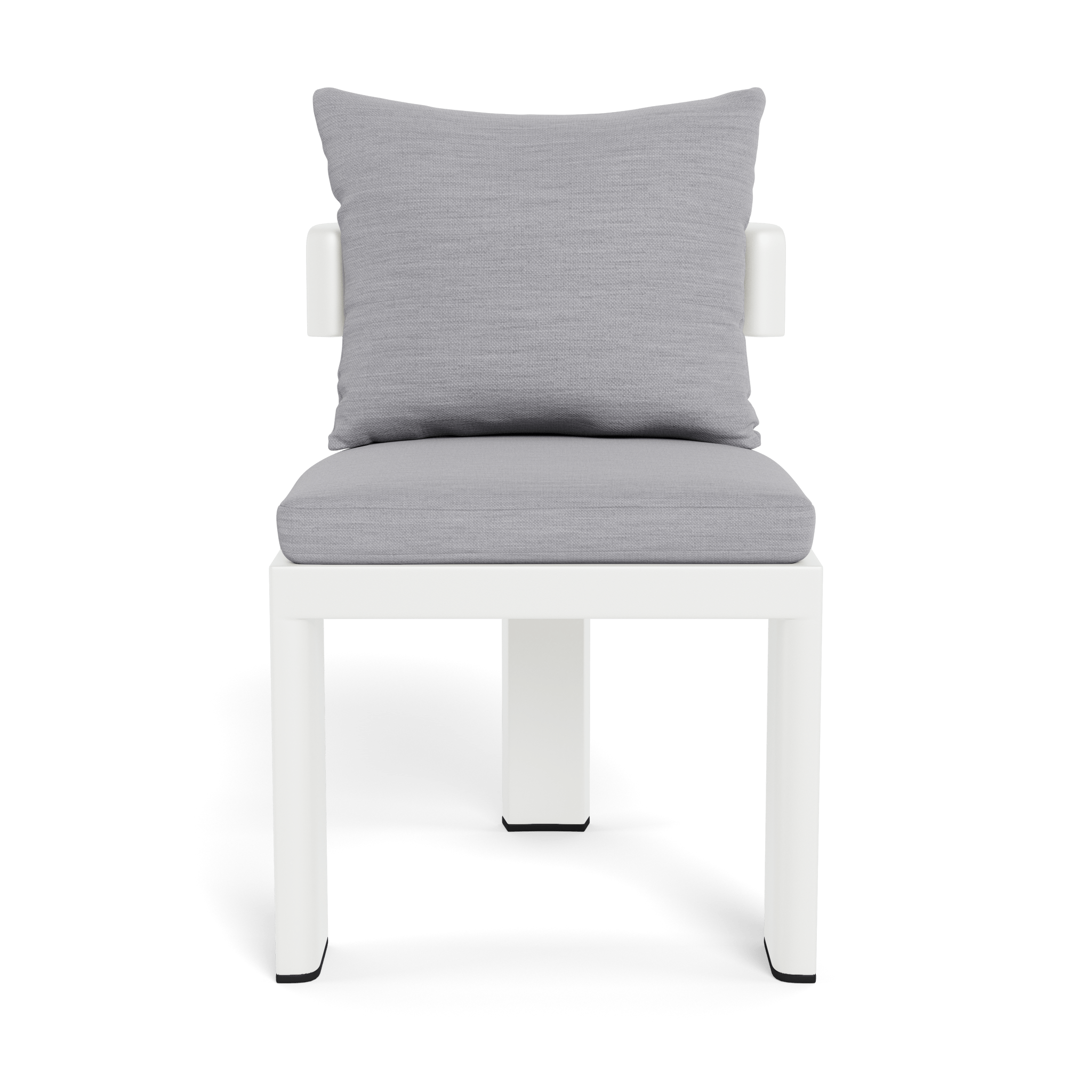 Victoria Aluminum Armless Dining Chair