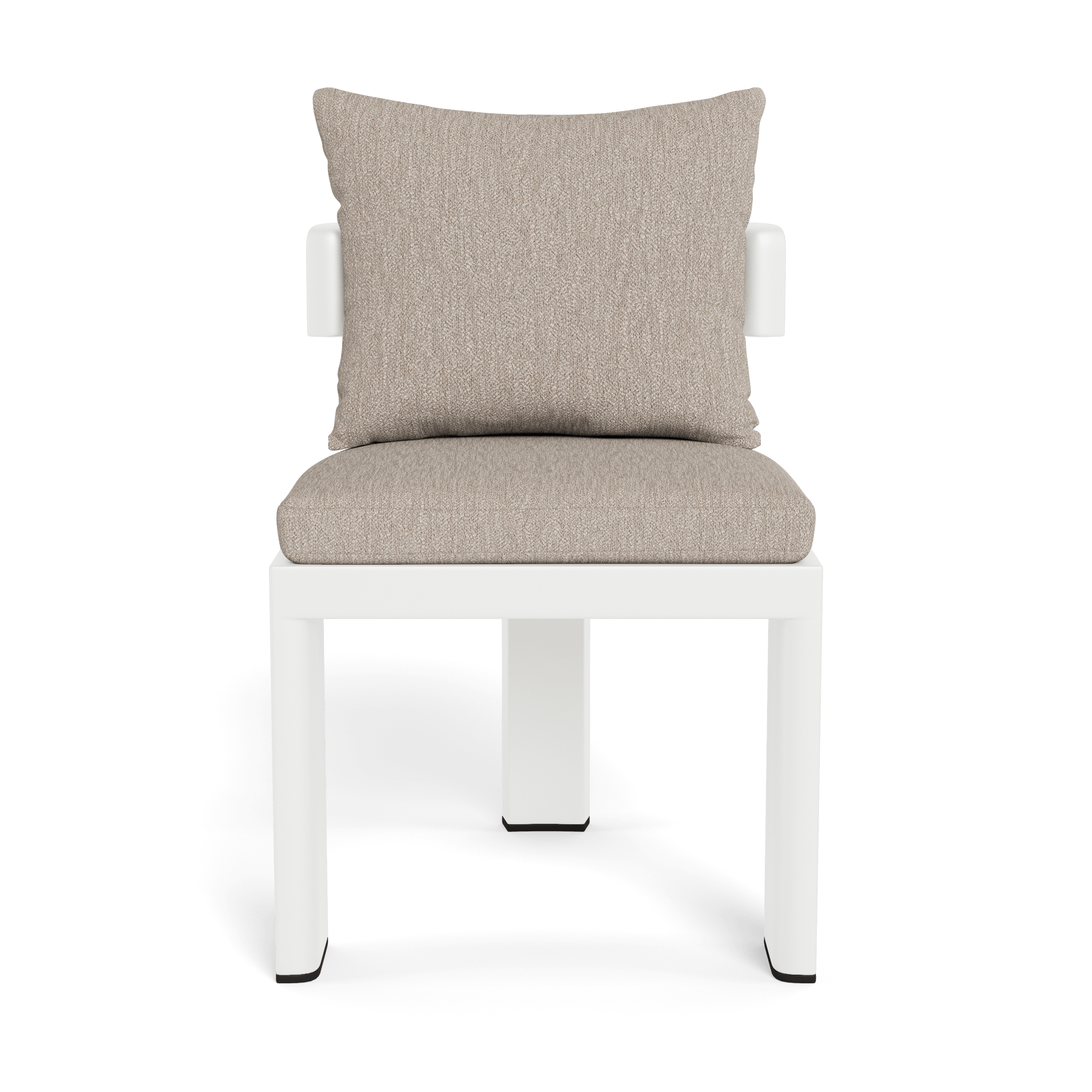 Victoria Aluminum Armless Dining Chair