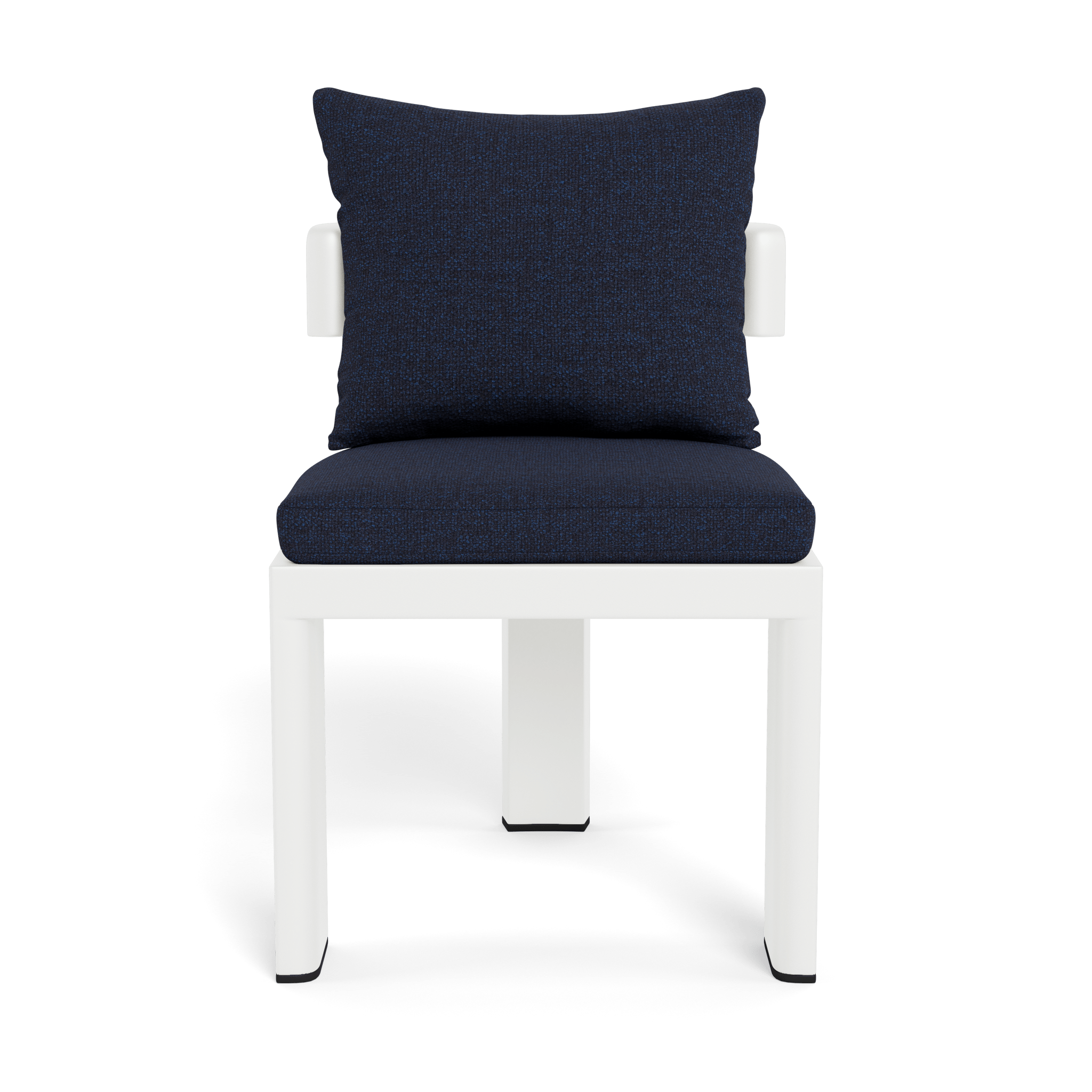 Victoria Aluminum Armless Dining Chair