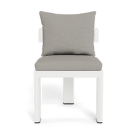 Victoria Aluminum Armless Dining Chair