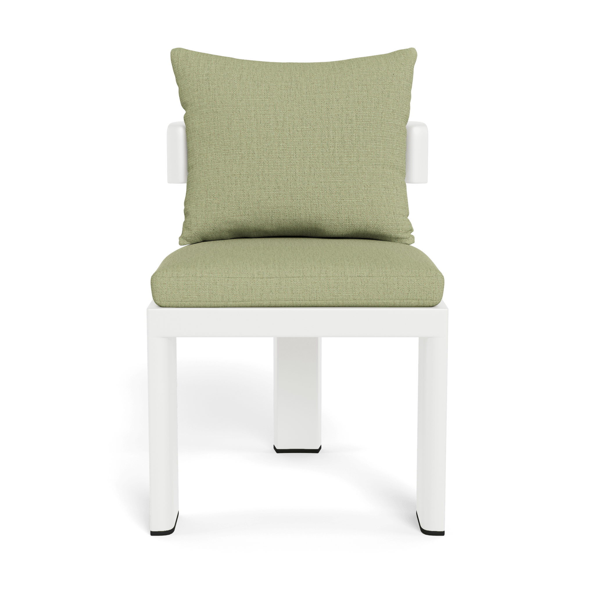 Victoria Aluminum Armless Dining Chair