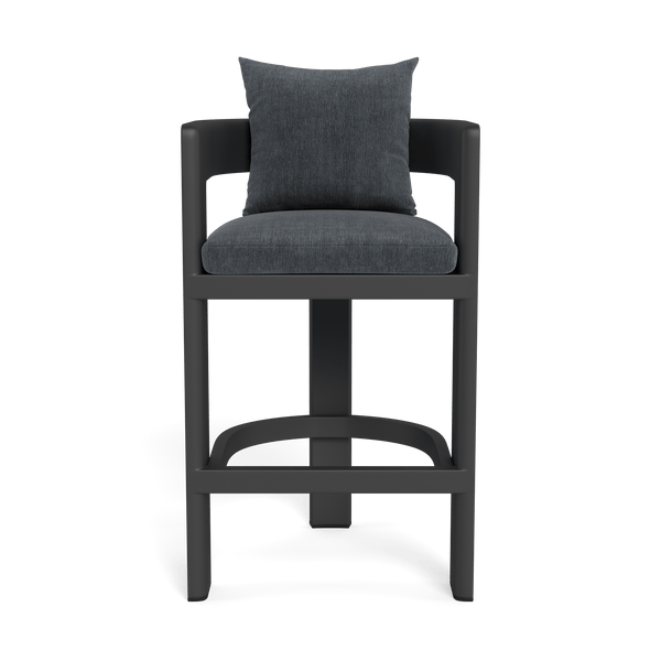 VICTORIA ALUMINUM Bar Stool | Aluminum Asteroid, Altona Slate,