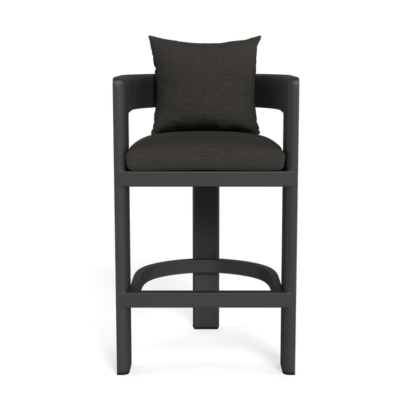 VICTORIA ALUMINUM Bar Stool | Aluminum Asteroid, Monterey Charcoal,