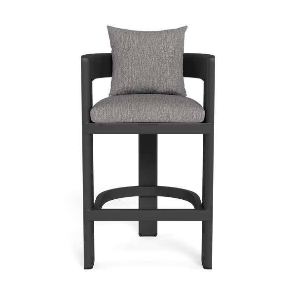 VICTORIA ALUMINUM Bar Stool | Aluminum Asteroid, Pebble Fog,