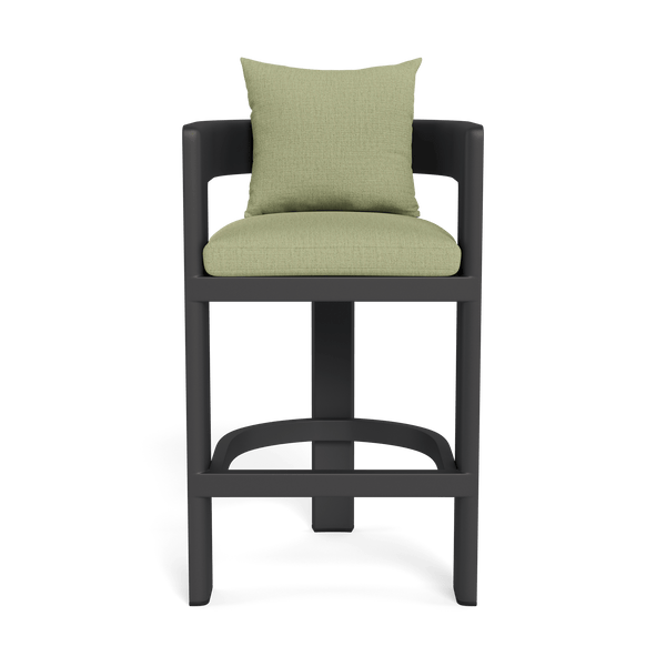 VICTORIA ALUMINUM Bar Stool | Aluminum Asteroid, Stirling Sage,
