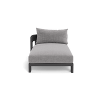 Victoria Aluminum Chaise Left