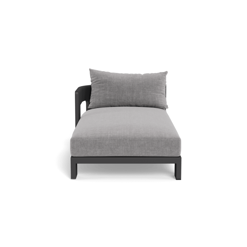Victoria Aluminum Chaise Left