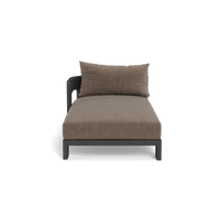 Victoria Aluminum Chaise Left