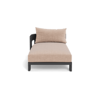 Victoria Aluminum Chaise Left
