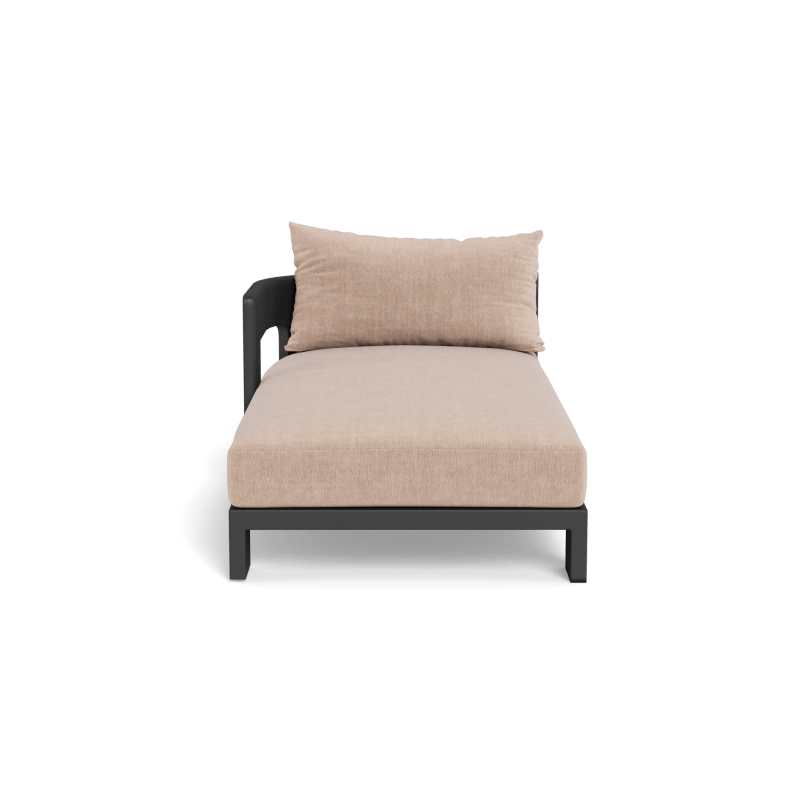 Victoria Aluminum Chaise Left