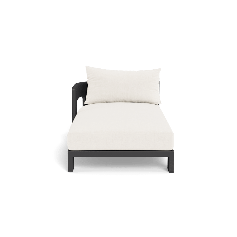 Victoria Aluminum Chaise Left