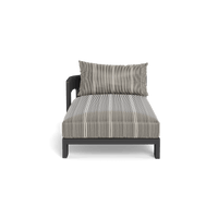 Victoria Aluminum Chaise Left