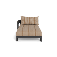 Victoria Aluminum Chaise Left