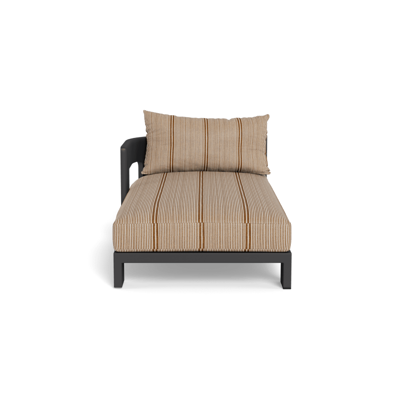 Victoria Aluminum Chaise Left