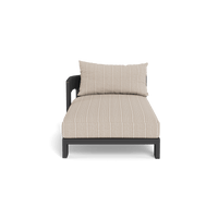 Victoria Aluminum Chaise Left