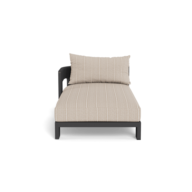 Victoria Aluminum Chaise Left