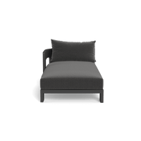 Victoria Aluminum Chaise Left