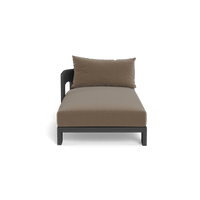 Victoria Aluminum Chaise Left