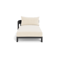 Victoria Aluminum Chaise Left
