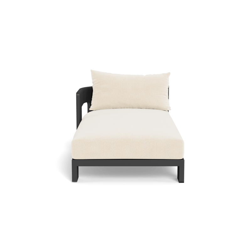 Victoria Aluminum Chaise Left
