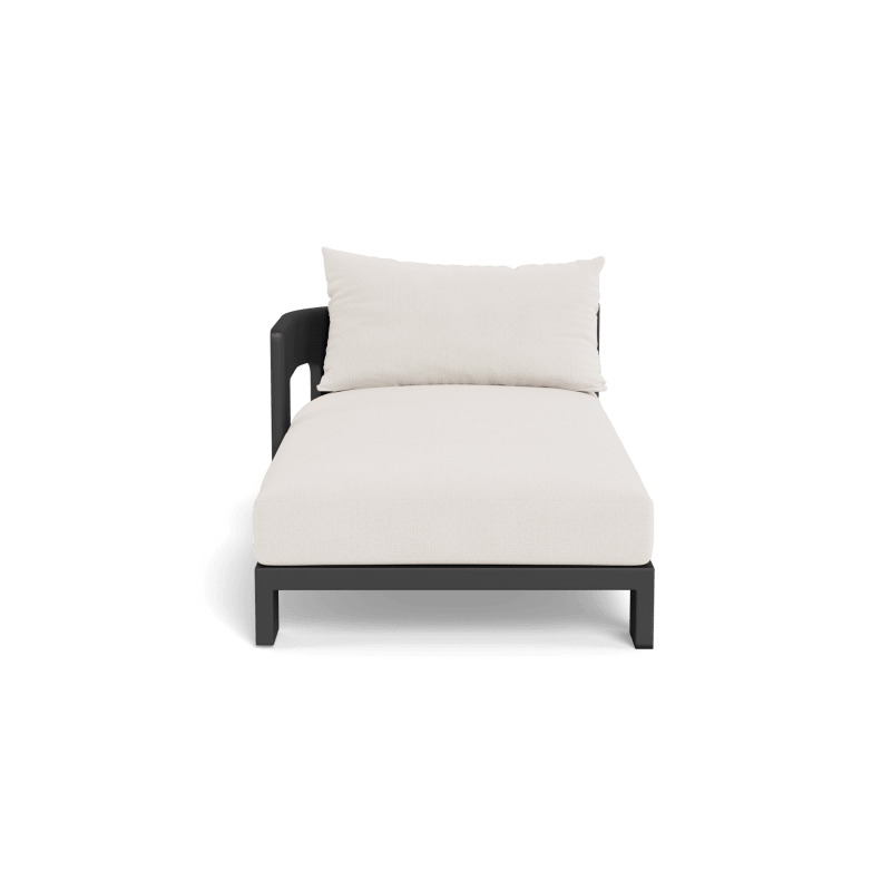 Victoria Aluminum Chaise Left