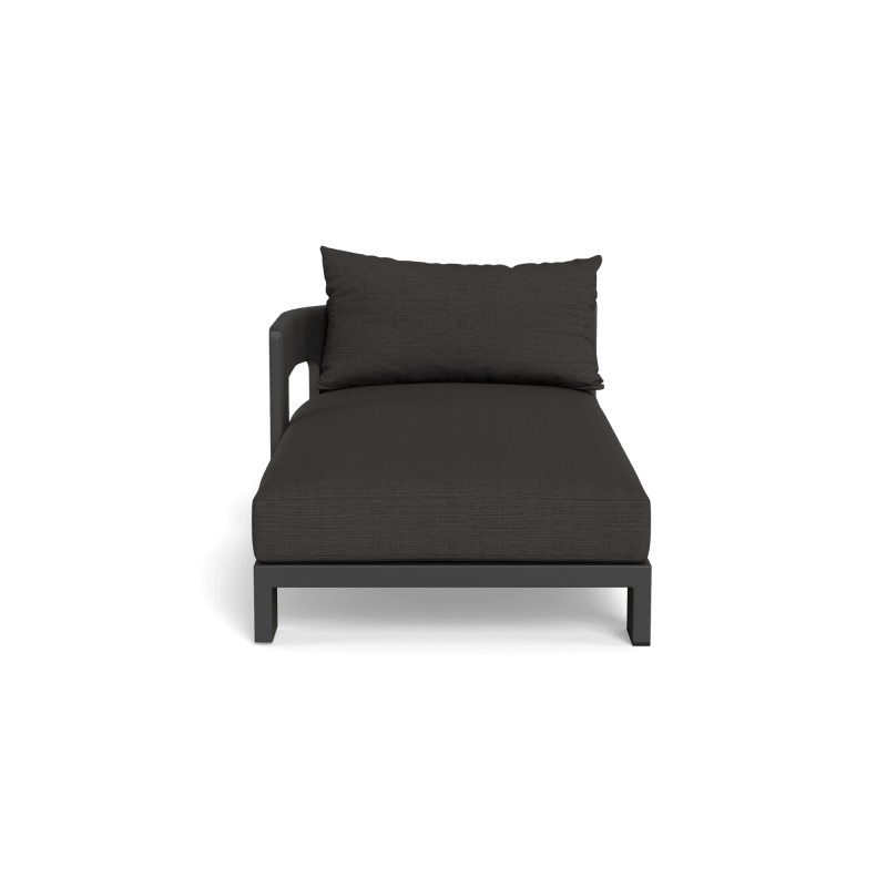 Victoria Aluminum Chaise Left