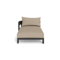 Victoria Aluminum Chaise Left
