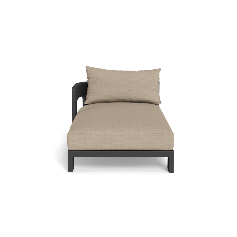 Victoria Aluminum Chaise Left