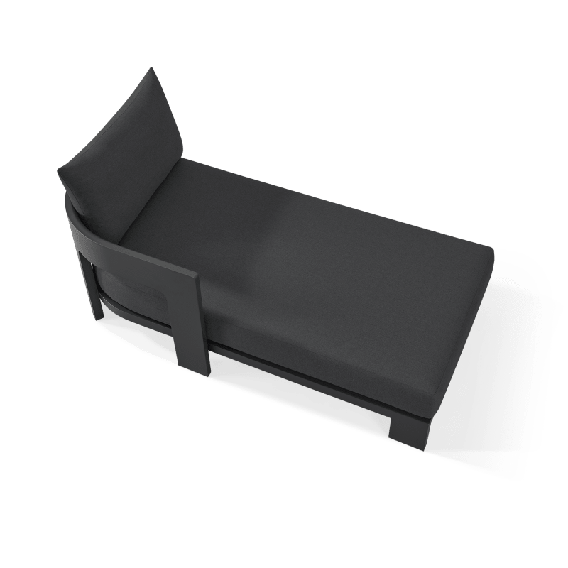 Victoria Aluminum Chaise Left