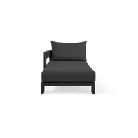 Victoria Aluminum Chaise Left