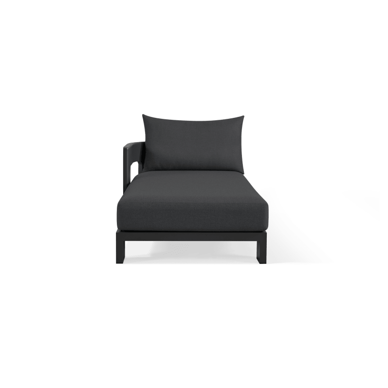 Victoria Aluminum Chaise Left