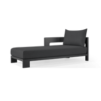 Victoria Aluminum Chaise Left