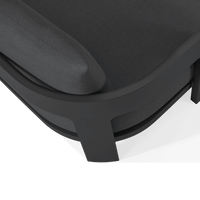 Victoria Aluminum Chaise Left