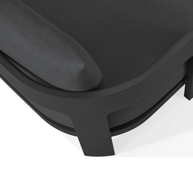 Victoria Aluminum Chaise Left