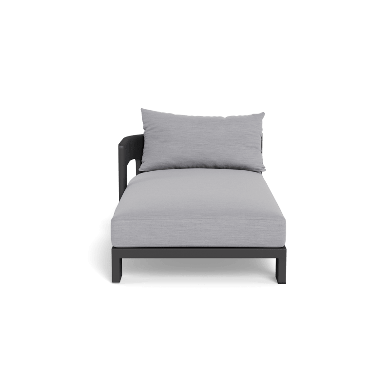 Victoria Aluminum Chaise Left